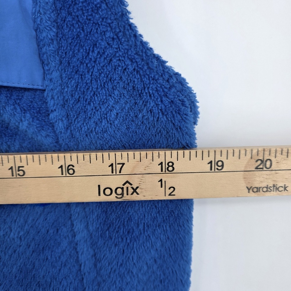 Patagonia Vest Jacket Womens Medium Blue Full Zip Fleece Vented Pockets Outdoors - Picture 3 of 7